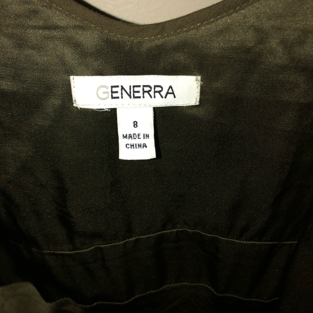 Genera Dark Green Long Dress